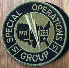 US Marshals Service - Special Edition SOG OD&black thread +v patch-Very Rare picture
