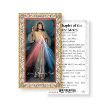 Divine Mercy LAMINATED Holy Card (5-pack) with Two Free Bonus Cards picture