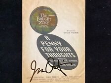 TWILIGHT ZONE ROD SERLING EDITION GOLD FOIL SIGNATURE #102/150 CARD picture