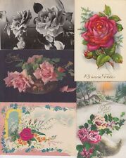 ROSES FLOWERS FLEURS 668 Postcards Mostly Pre-1970 (L3904) picture
