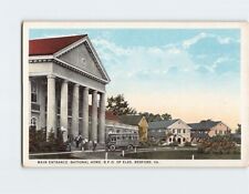 Postcard Main Entrance National Home BPO of Elks Bedford Virginia USA picture
