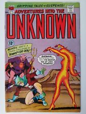 Adventures into the Unknown 164 American Comics Group Silver Age 1966 picture