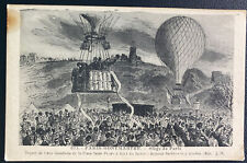 Mint France Picture Postcard Paris Mont Martre Balloons Leon Gambetta 1870 picture