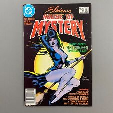 ELVIRA'S HOUSE OF MYSTERY 11 DAVE STEVENS COVER ART NEWSSTAND (1986, DC COMICS) picture