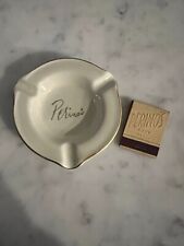 Perino's Restaurant Ashtray & Full Unstruck Matchbook Beverly Hills Saks 5th Ave picture