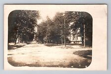 RPPC Centralia IL-Illinois North Hickory Street Real Photo 1910 Old Postcard picture