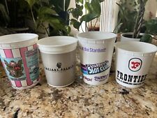 Vntge Las Vegas Casino Coin Cups X4 Circus Circus, Ceasars Palace Stardust, Fron picture