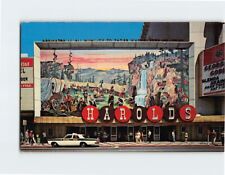 Postcard Large Mural Harold's Club Reno Nevada USA picture