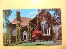 Vassar College Poughkeepsie New York vintage postcard Chapel 1959 picture
