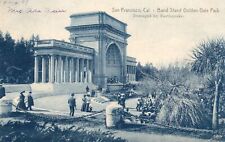 Vintage Postcard 1910's Band Stand Golden Gate Park San Francisco California CA picture