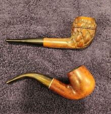 Lot of 2 Briar Wood Tobacco Pipes picture