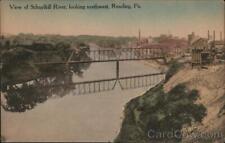 Reading,PA View of Schuylkill River looking Northwest Berks County Pennsylvania picture