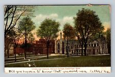 Cambridge MA-Massachusetts, Harvard College, Campus Vintage c1907 Postcard picture