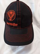 Jagermeister Black And Orange Embroidered Mesh Trucker  SnapBack Cap picture