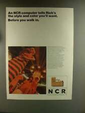 1967 NCR Computer Ad - Rich's Department Store picture