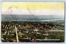 1909 Panorama Of  La Crosse Wisconsin WI From Grand Dad's Bluff Roads Postcard picture