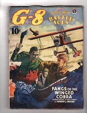 G-8 Battle Aces Jun 1941 "Fangs of the Winged Cobra picture