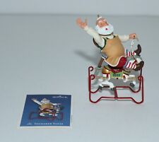 Hallmark Keepsake ornament, Toymaker Santa 2003 no box, lower price picture