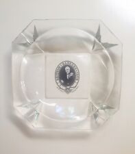 British Bankers Club Public Saloon Dining Room Ashtray Glass Vintage p. picture