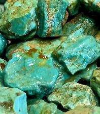 1/4 Pound of Turquoise Mountain Nugs. Classic Blue Hues. Genuine Hard Turquoise picture