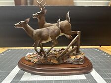 Danbury Mint Deer Stag Buck Running 