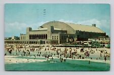 Postcard Convention Hall Atlantic City New Jersey NJ, Vintage Chrome M17 picture
