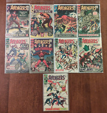 Marvel Comics Group, The Avengers, 1965 - 1968, Lot of 9: 21-23, 41-44, 46, 58 picture