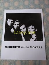 1940 Band 8x10 Press Photo PROMO MEDIA , MEREDITH AND THE MOVERS picture