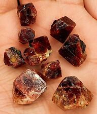 155 Carats Top Quality Blood Red Zircon Crystal,s Lot From Skardu Pakistan picture