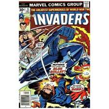 Invaders (1975 series) #11 in Fine minus condition. Marvel comics [x picture