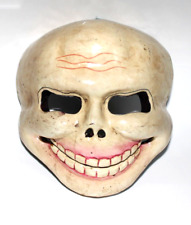 Made  in Nepal wooden skull face mask  New picture