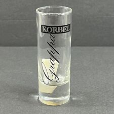 Korbel Grappa 4 inch Tall Shooter Shot Glass Clear picture