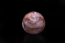 Pink Samadhi Quartz Sphere Ball 45-46mm Healing Fine Crystal Quartz 133gm Ball picture
