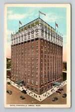 Omaha NE-Nebraska, Hotel Fontenelle, Advertisement, Vintage Postcard picture