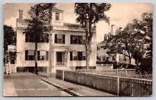 Nantucket Massachusetts~Colonial Homes~Vintage Postcard picture