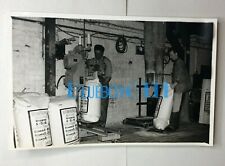 Liverpool 1950's Criddle & Co Animal Feed Mill Bowring Mix sack packing Original picture