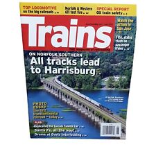 Trains Magazine of Railroading June 2015 Norfolk Southern Train Railroad  picture