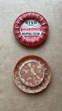 1950 Whipping Cream Bend Dairy Bend Oregon Milk Cap (Red) picture