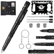 Tactical Pen for Self-Defense Pens LED Tactical Flashlight with Ballpoint Pen... picture