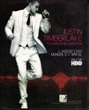 Vintage print ad advertisement HBO Justin Timberlake Future sex Love show Music picture