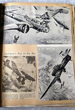 May 1940 WWII War Military Newspaper & Magazine Clipping Loaded Scrapbook picture