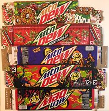 EMPTY | Mountain Dew Holiday Lot of 4 - VooDew 2019, 2020 Merry Mash-Up Quake picture