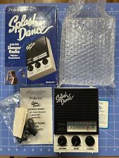 Vintage Pollenex Splash Dance AM/FM Shower Radio Model SR1 Brand New/packaging picture