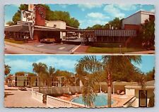 Postcard Florida Orlando Davis Park Motel AAA Chrome 1969 C164 picture