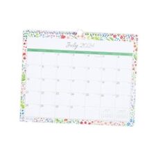  2024-2025 Academic Year Monthly Wall Calendar, 15' x 12', Wirebound, Ditsy  picture