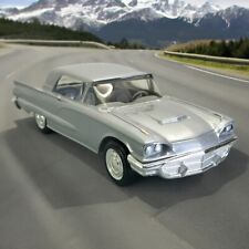 Vintage 1960 FORD THUNDERBIRD Dealer Promo Car Plastic Model Hardtop Silver Gray picture