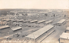 c.1915 RPPC Bird's Eye View Camp MacArthur Waco TX picture