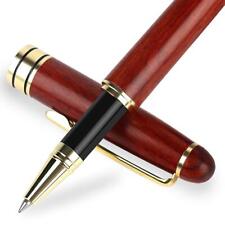 Luxury Rosewood Ballpoint Pen Writing Set - Elegant Fancy Nice Gift Pen Set f... picture