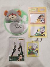 New Pokemon Center Japan Hisuian Growlithe Hair Pin Iono Keychain Notes Set Of 4 picture