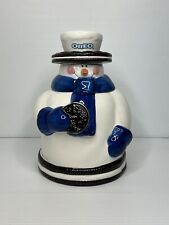 Vintage Oreo Snowman Cookie Jar Canister picture